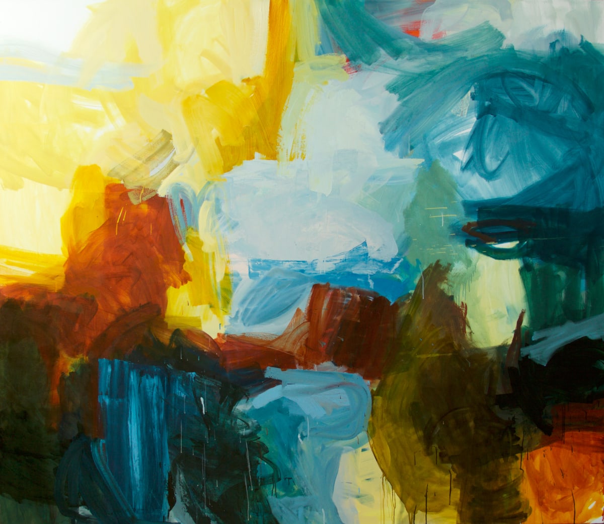Our Evergreen Season by Michael Rich  Image: Our Evergreen Season, 2016, oil on canvas, 72 x 84 in