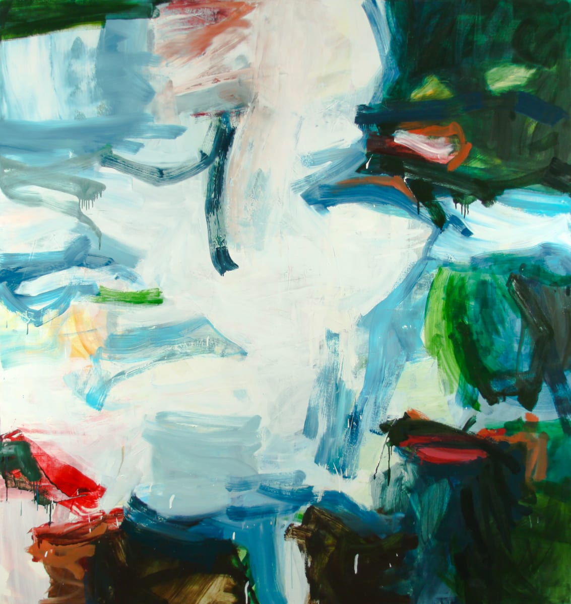 Periphery by Michael Rich  Image: Periphery, 2021 oil on canvas, 70 x 66 in