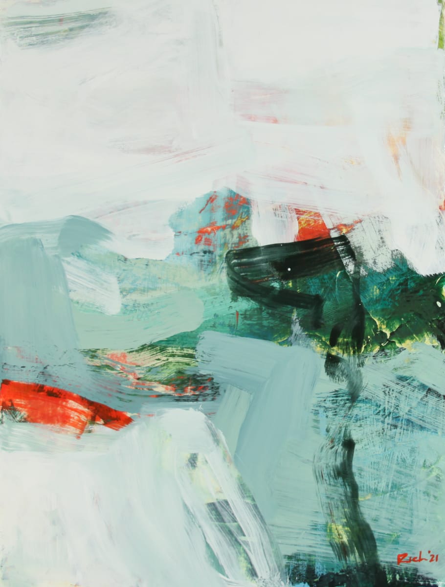 Prelude by Michael Rich  Image: Prelude, 2021, oil on panel 24 x 18 in