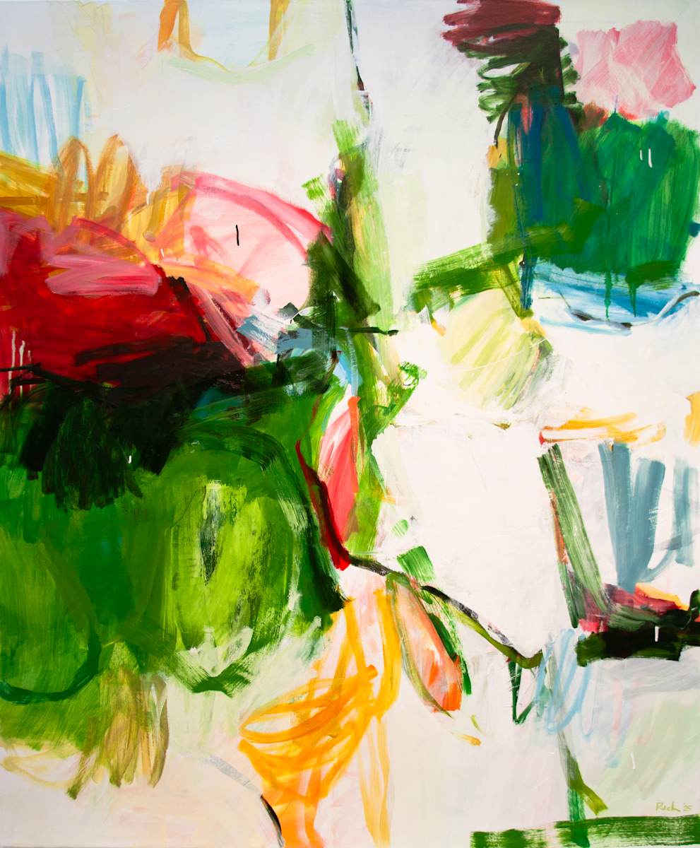 Printemps by Michael Rich  Image: Printemps, 2025, oil on canvas, 72 x 60 in