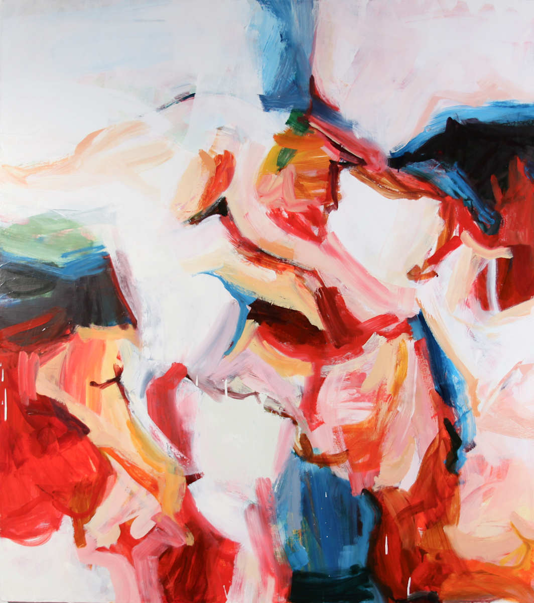 Raised by Wolves by Michael Rich  Image: Raised by Wolves, 2023, oil on canvas, 56 x 50 in