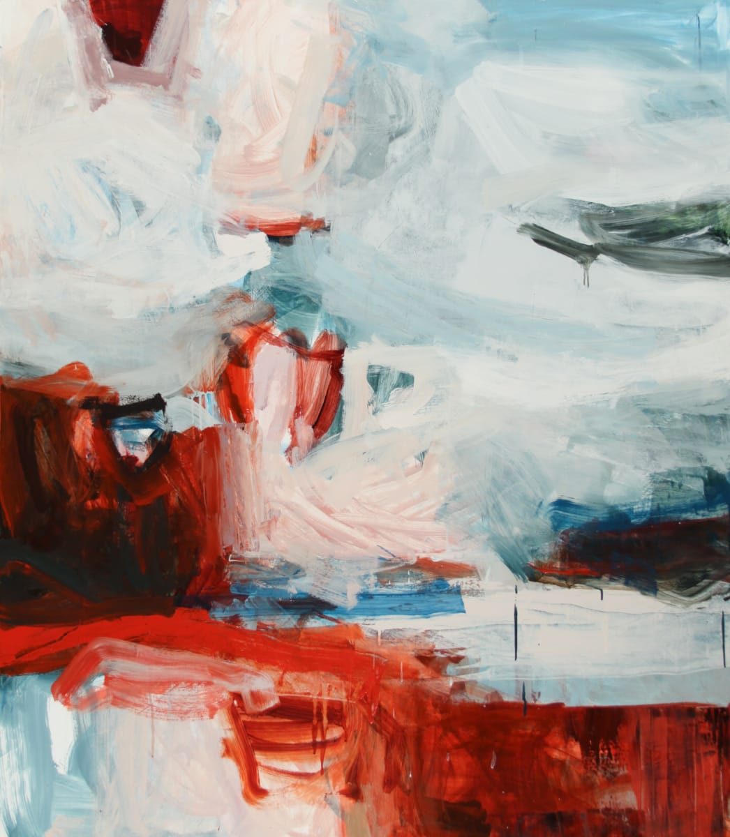 Shore Birds by Michael Rich  Image: Shore Birds, 2019, oil on canvas, 60 x 52 in