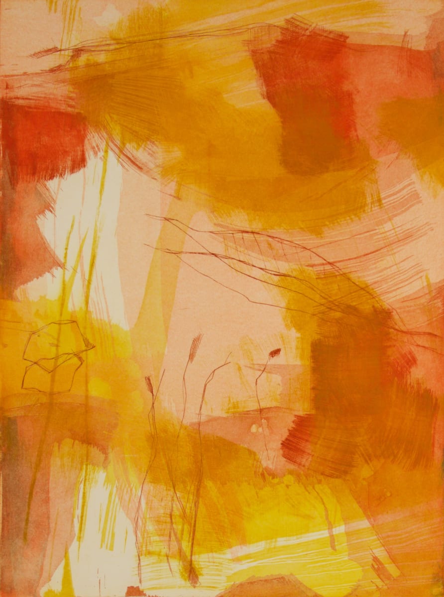 Sketches from Venice XI by Michael Rich  Image: Sketches from Venice XI, 2016, intaglio monoprint, 2016