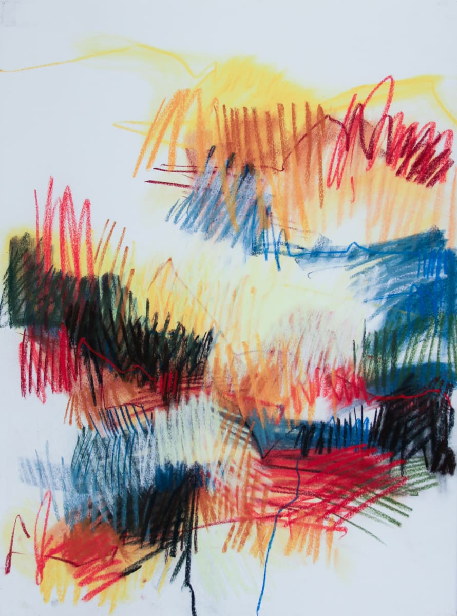 Spring Series I by Michael Rich  Image: Spring Series I, 2019, pastel on paper, 30 x 22 in
