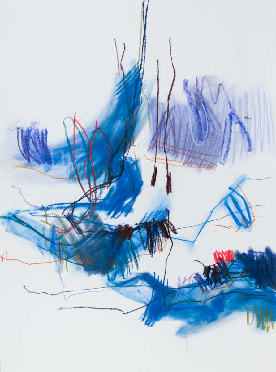 Spring Series VIII by Michael Rich  Image: Spring Series VIII, 2019, pastel on paper, 30 x 22 in