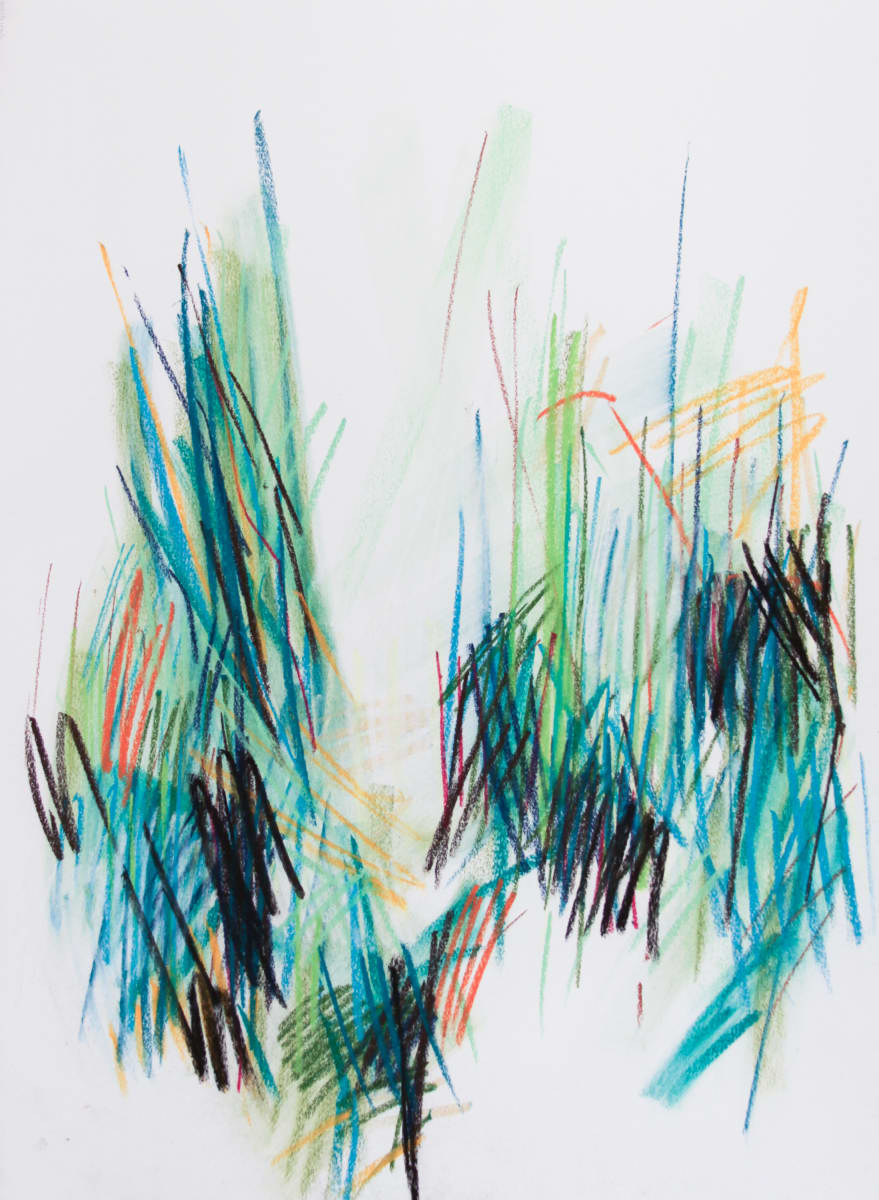 Spring Series VI by Michael Rich  Image: Spring Series VI, 2019, pastel on paper, 30 x 22 in