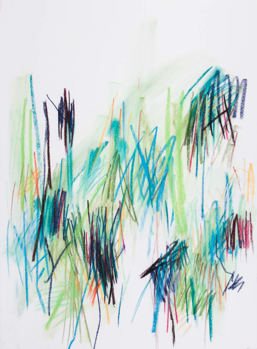 Spring Series V by Michael Rich  Image: Spring Series V, 2019, pastel on paper, 30 x 22 in