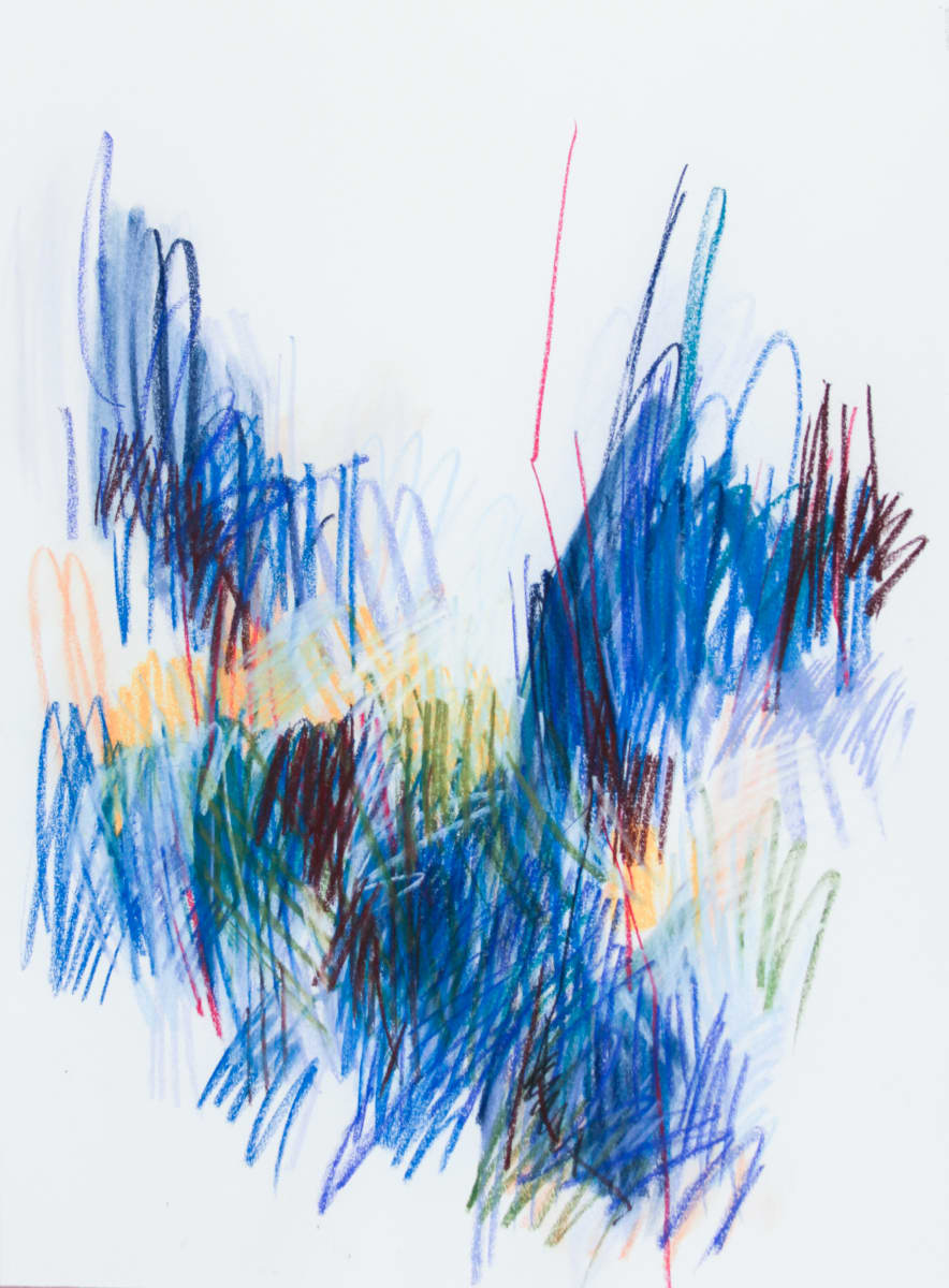 Spring Series XII by Michael Rich  Image: Spring Series XII, 2019, pastel on paper, 30 x 22 in