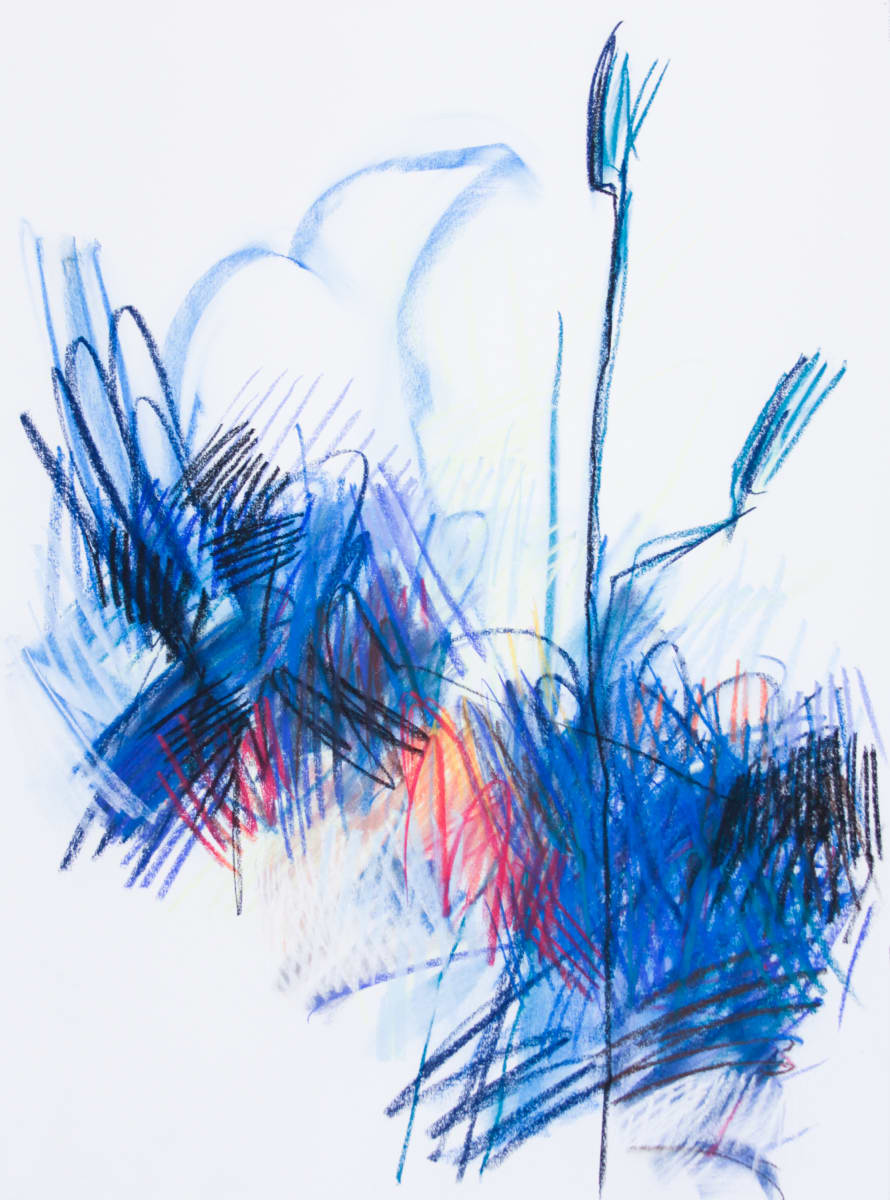 Spring Series XIV by Michael Rich  Image: Spring Series XIV, 2019, pastel on paper, 30 x 22 in
