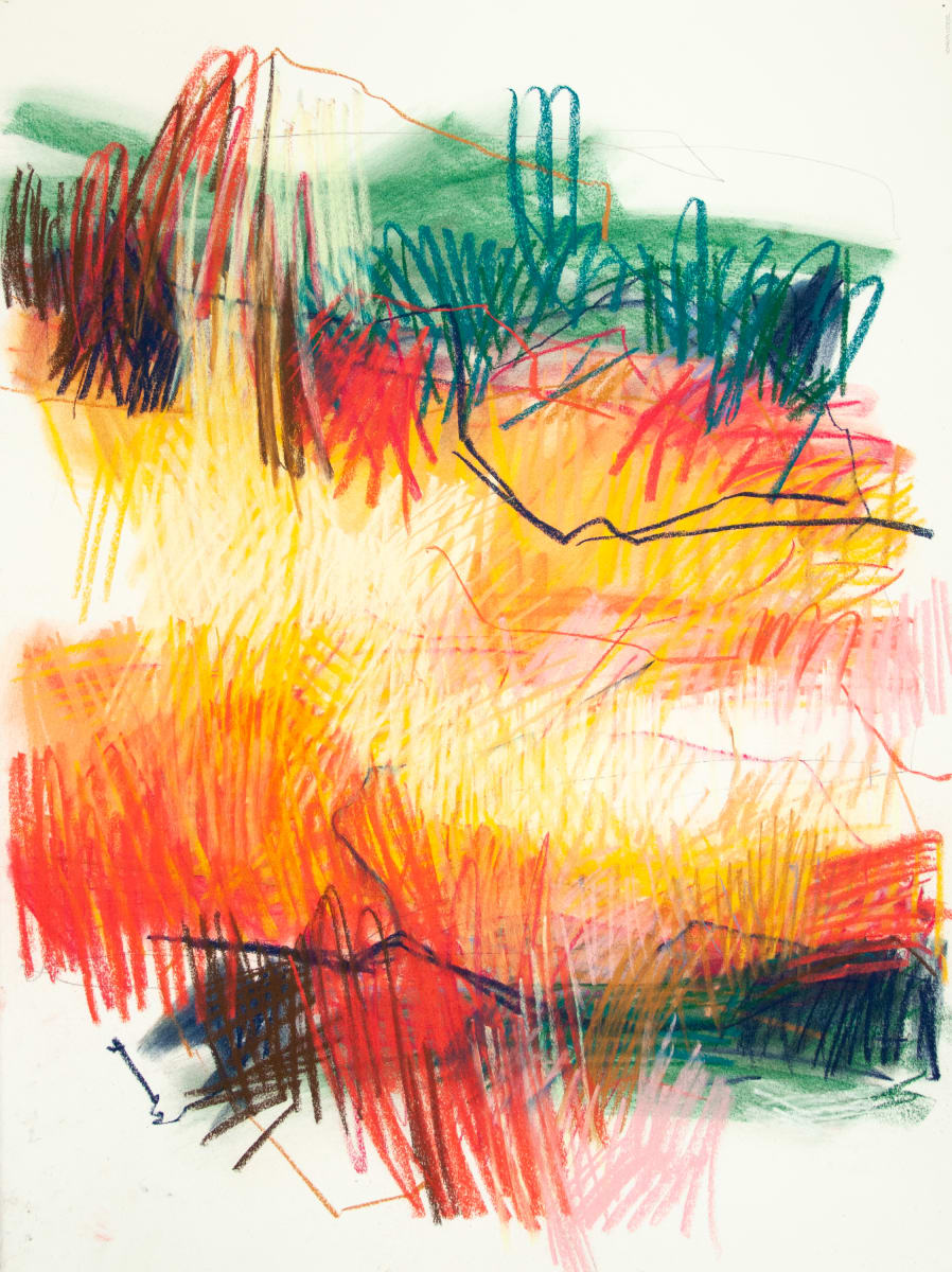 Spring Series XXVIII by Michael Rich  Image: Spring Series XXVIII, 2019, pastel on paper, 30 x 22 in