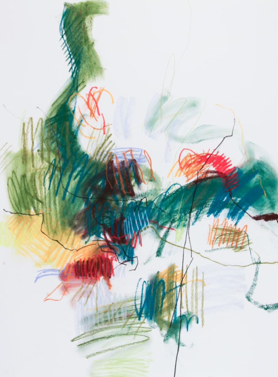 Spring Series X by Michael Rich  Image: Spring Series X, 2019, pastel on paper, 30 x 22 in