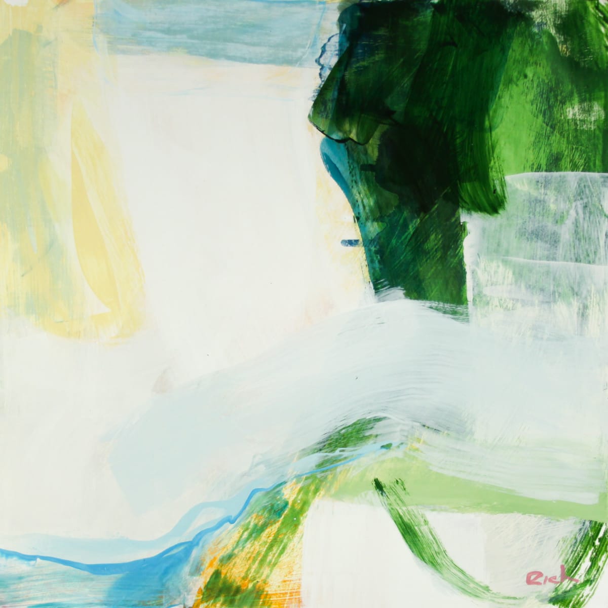 The Nearness of You by Michael Rich  Image: The Nearness of You, 2022, oil on panel, 14 x 14 in