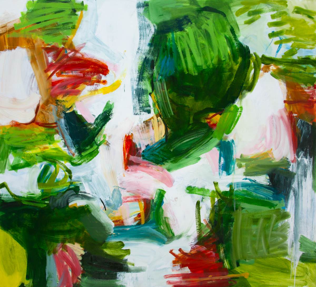 Thicket by Michael Rich  Image: Thicket, 2025, oil on canvas, 60 x 66 in