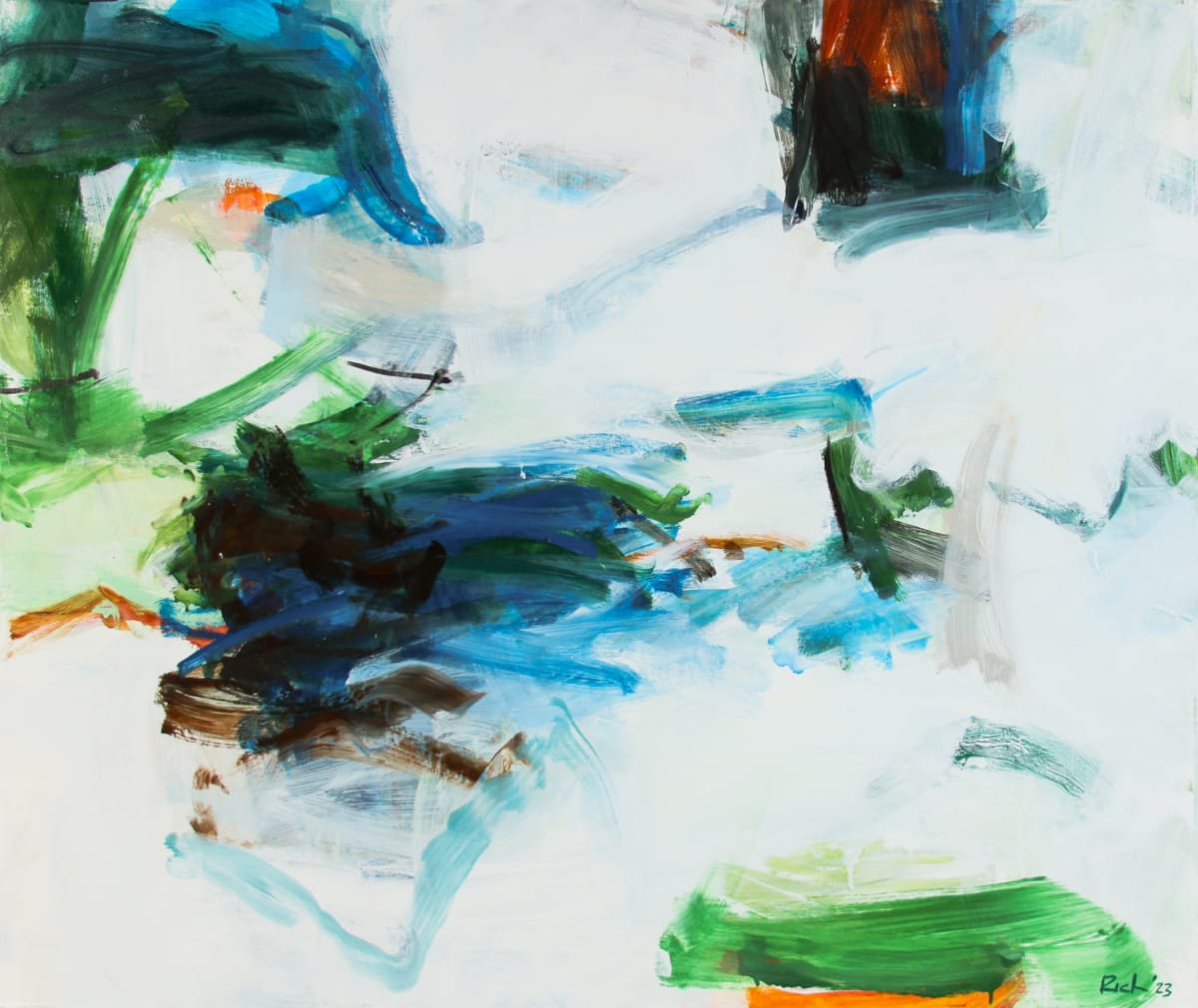 Tuscan Moments by Michael Rich  Image: Tuscan Moments, 2023, oil on canvas, 32 x 38 in