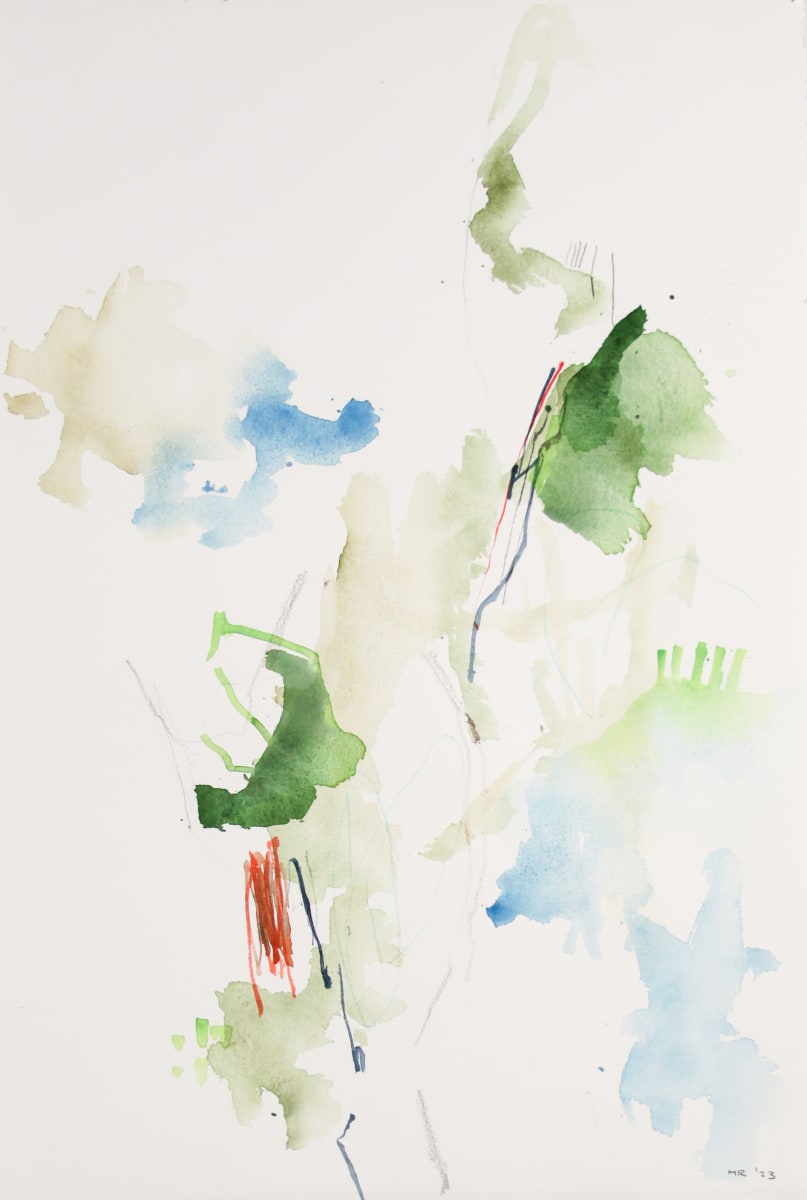 Tuscan Morning I by Michael Rich  Image: Tuscan Morning I, 2023, watercolor, 22 x 15 in