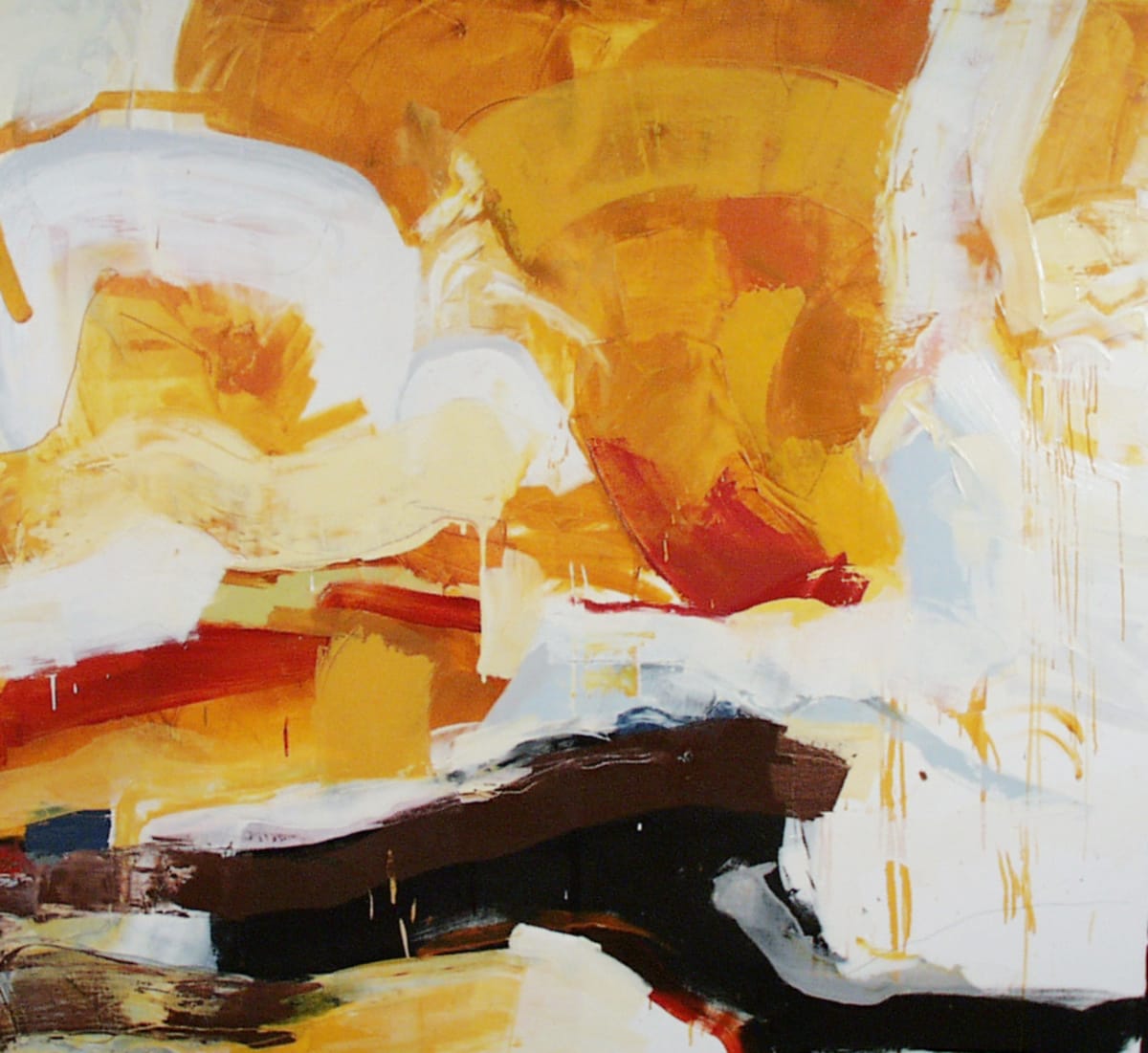 Under a Falling Sky by Michael Rich  Image: Under a Falling Sky, 2001, oil on canvas, 60 x 66 in