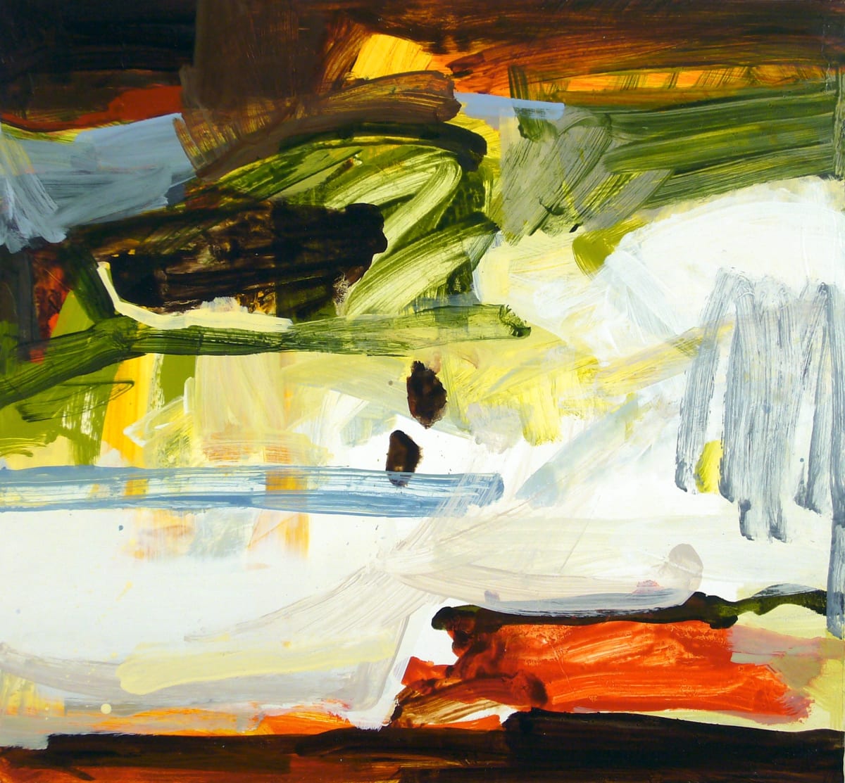 Red Island by Michael Rich  Image: Red Island, 2009, oil on panel, 22 x 24 in