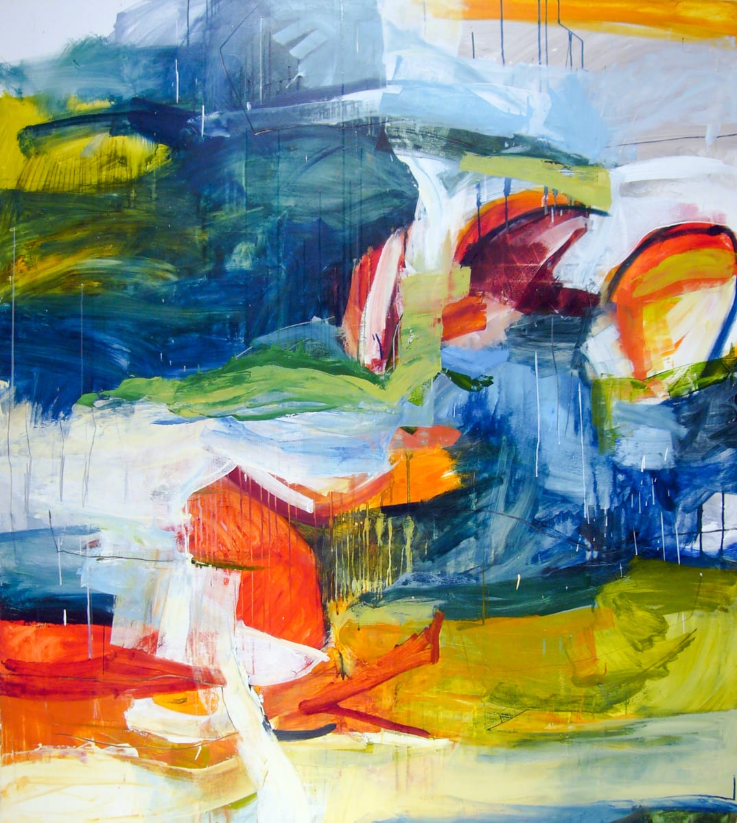 View From Above by Michael Rich  Image: View From Above, 2005, oil on canvas, 72 x 64 in