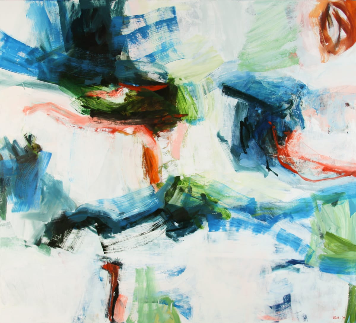 Wanderlust by Michael Rich  Image: Wanderlust, 2021, oil on canvas, 60 x 66 in
