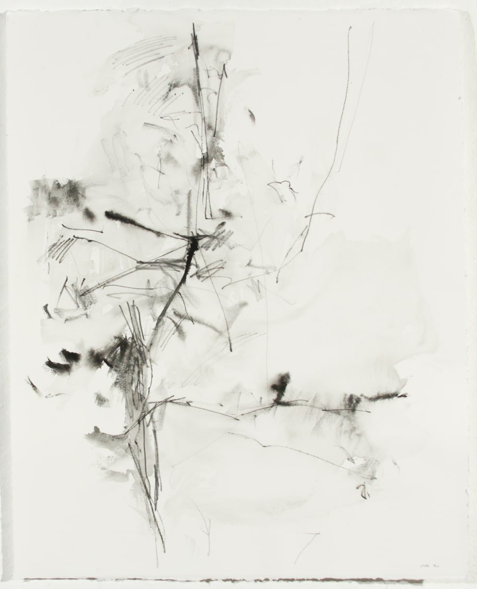 Ziggy's Tree V by Michael Rich  Image: Ziggy's Tree V, 2021, mixed media on paper, 22 x 18 in