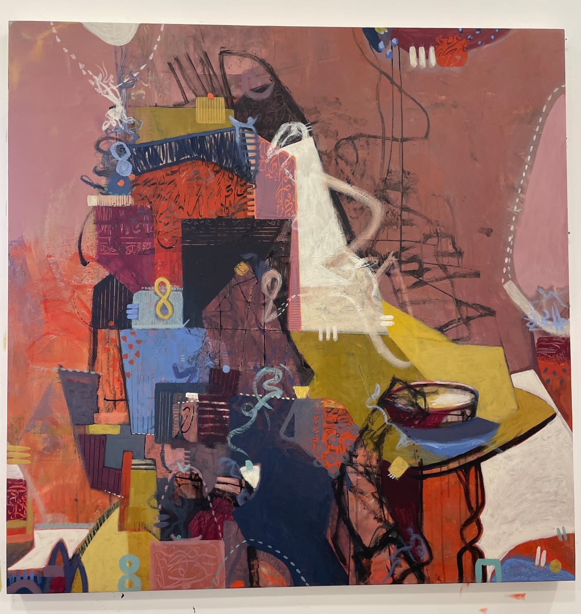Afternoon Tea in the Desert  الصبية by Samar Albader 