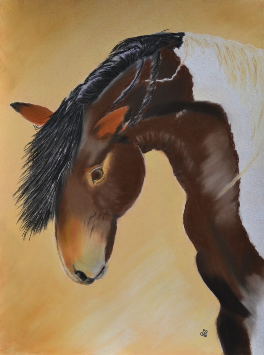 Wild Mustang by Jules Chabeaux, Image 1.