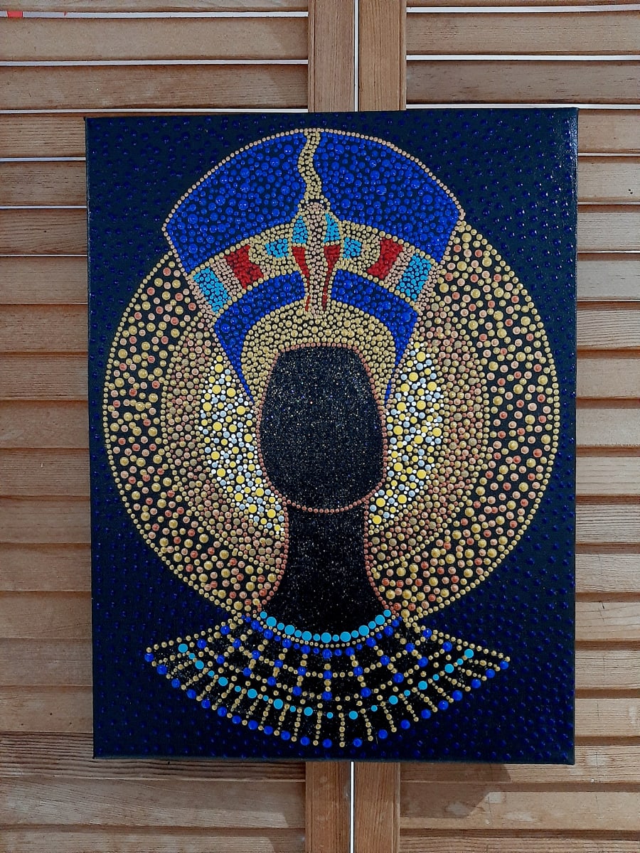 I AM QUEEN - Nefertiti by Cher-Antoinette 