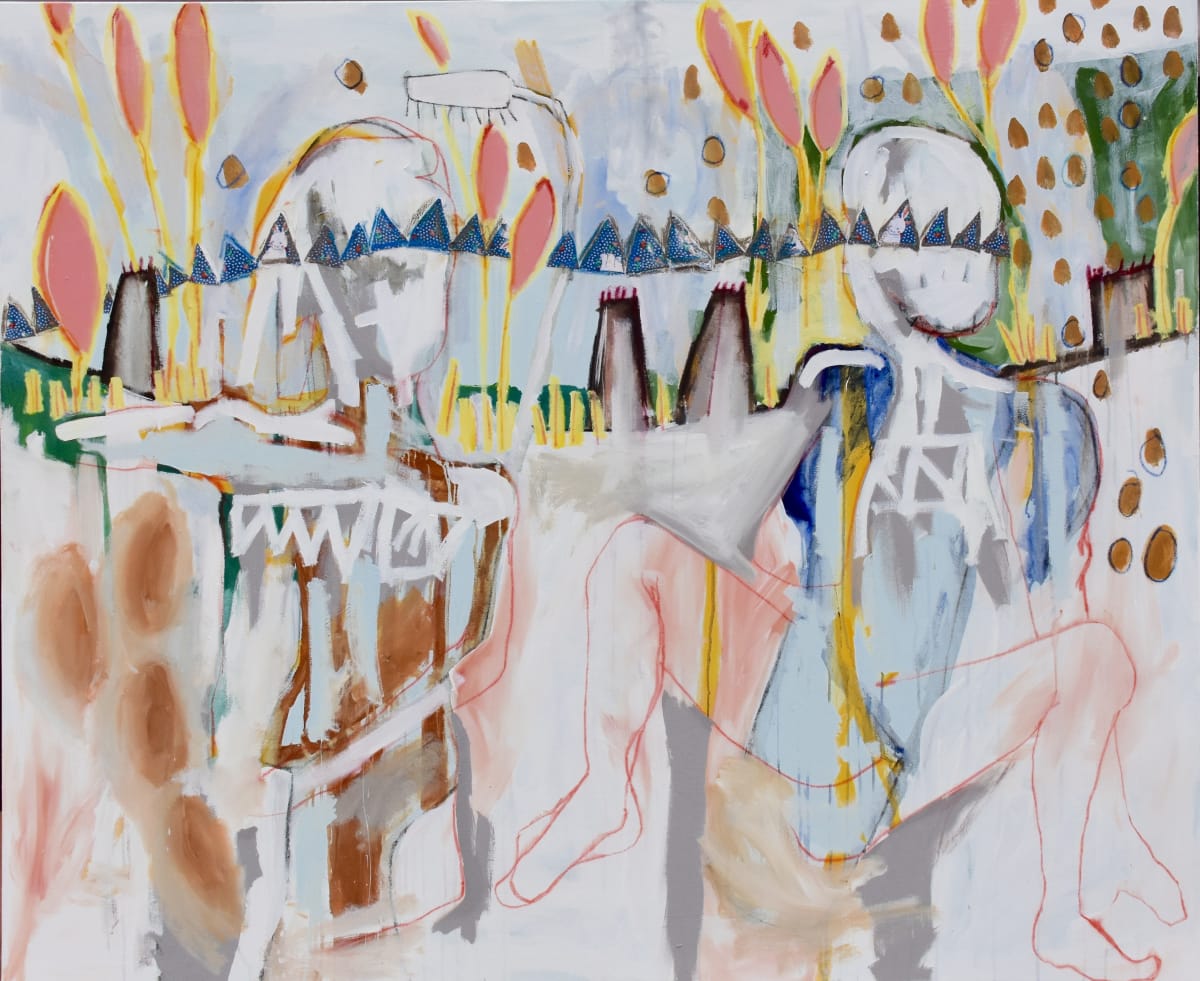 Distance Between the Sinks by Christine Bush Roman 
