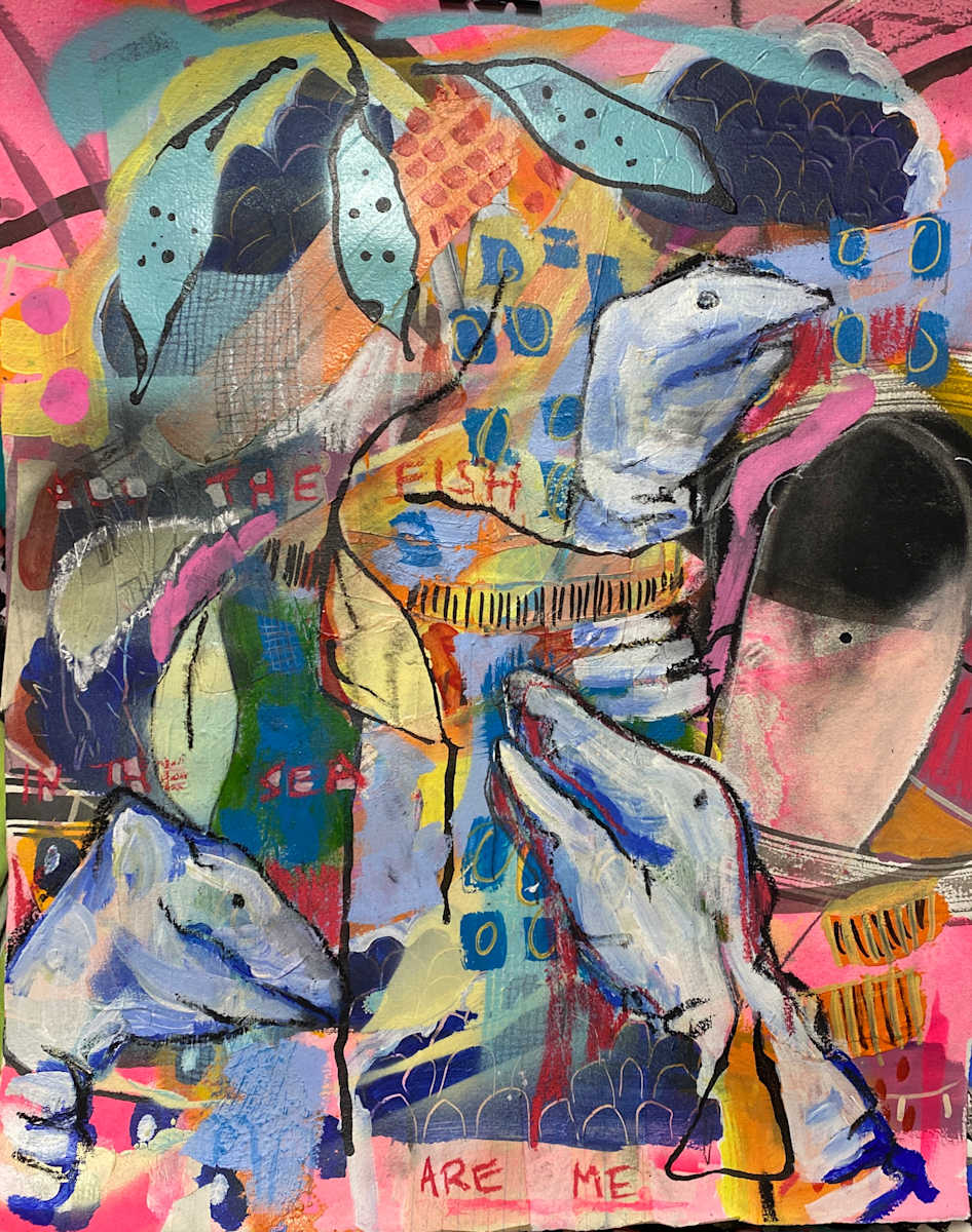 All The Fish In The Sea Are Me by Christine Bush Roman 