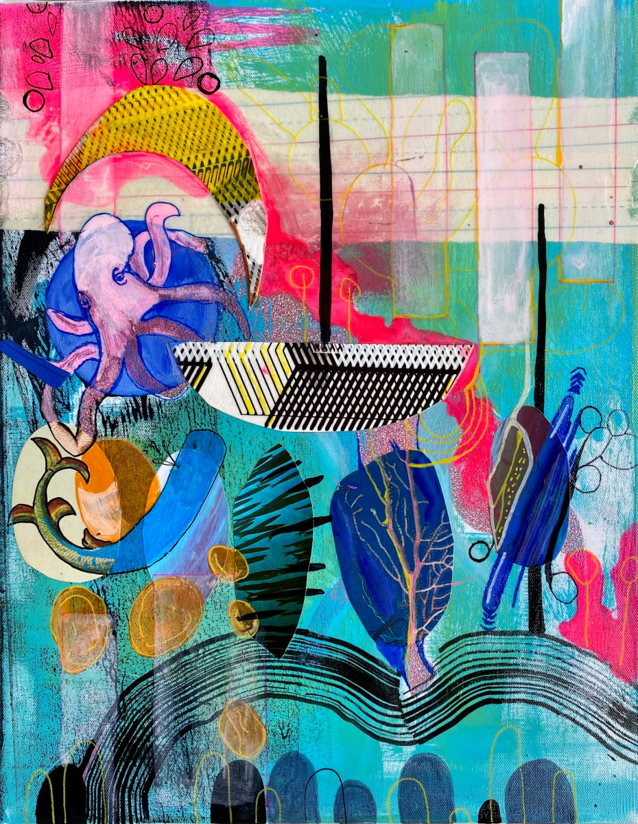 Octopus and the Whale by Christine Bush Roman 