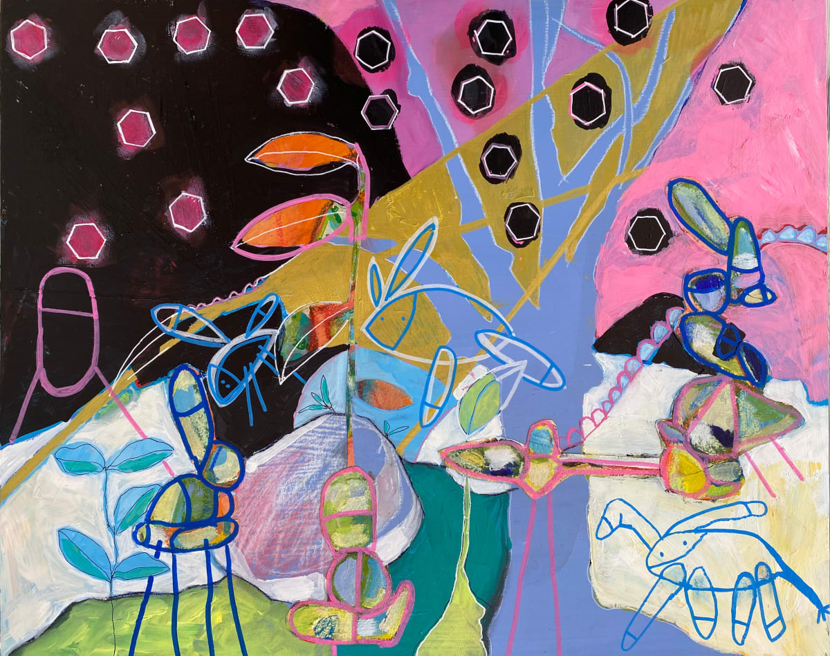 Sock Creatures and Insomnia by Christine Bush Roman, Image 1.