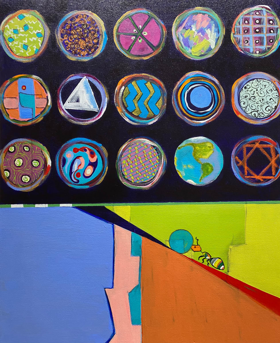 Don't Tell Little it Can't Do Big  Image: Front of painting