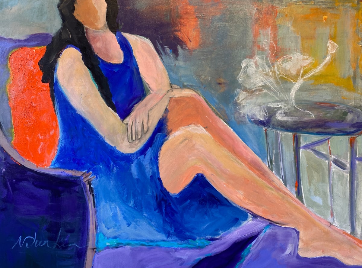 A Moment to Herself by Nancy Junkin 