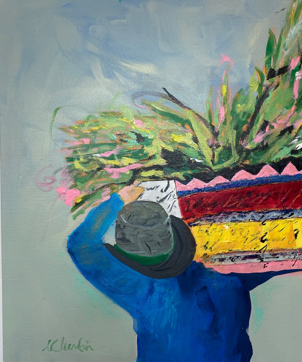 Off to the Market by Nancy Junkin 
