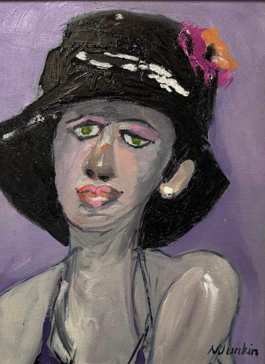 Green Eyed Muse by Nancy Junkin 