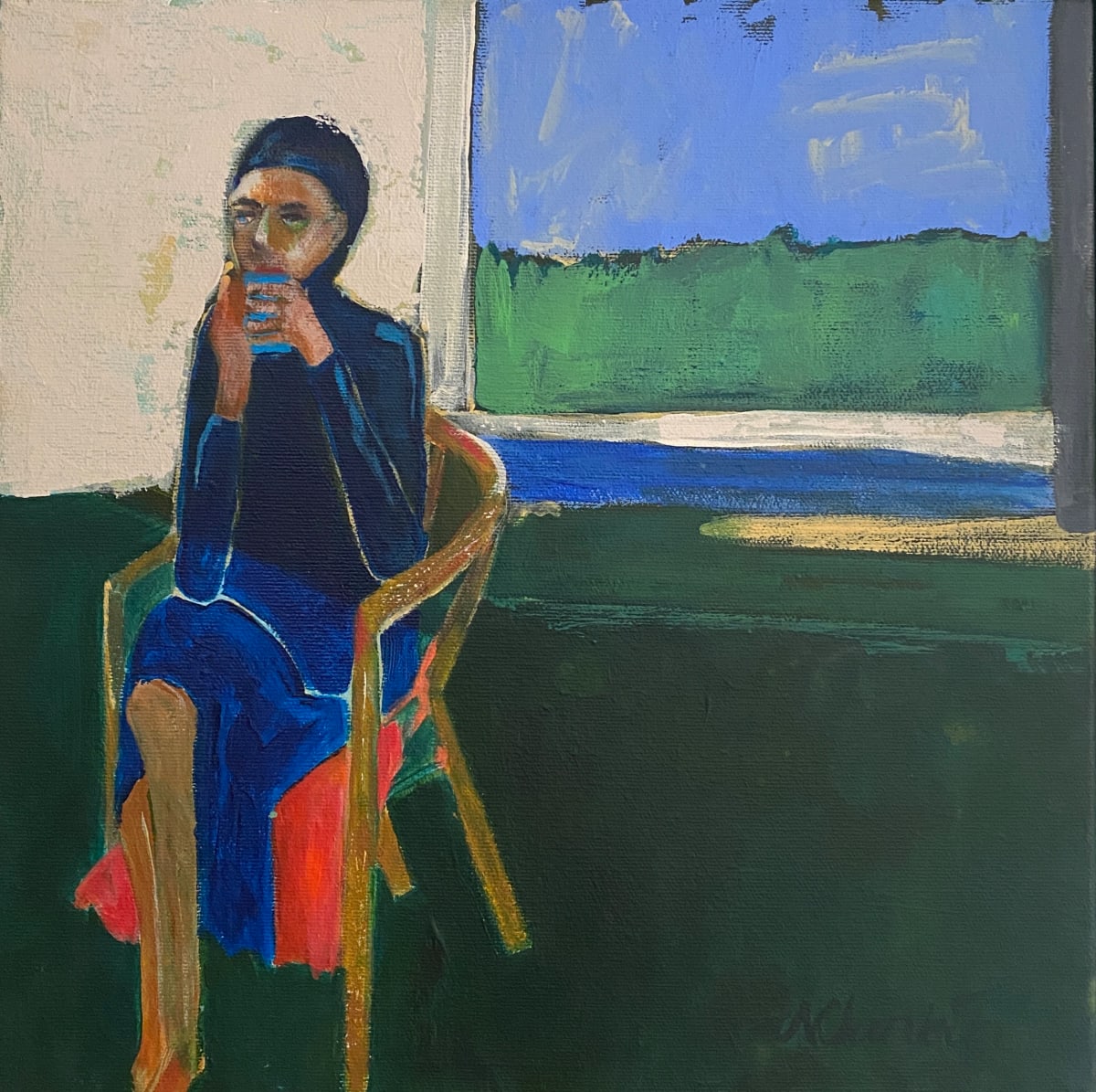 Morning Latte by Nancy Junkin 