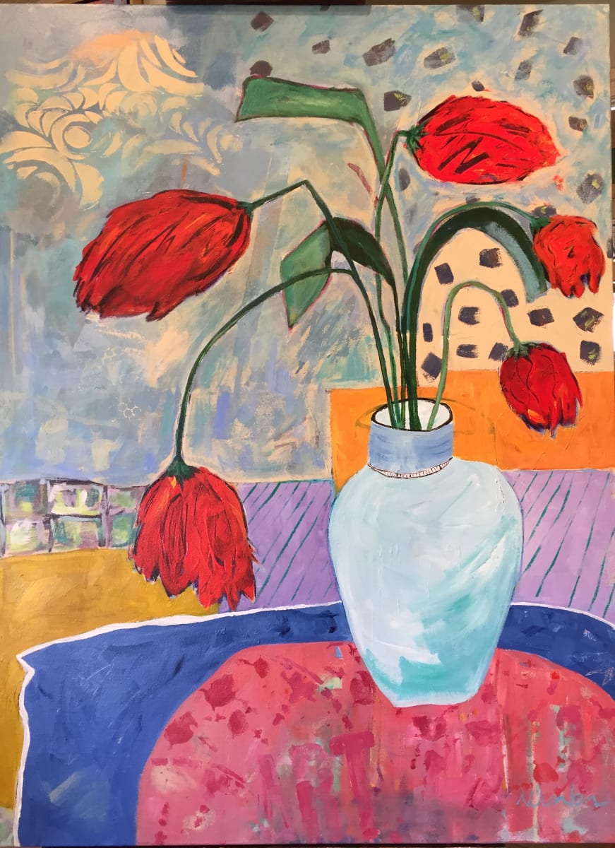 Tiptoe thru the Tulips by Nancy Junkin 