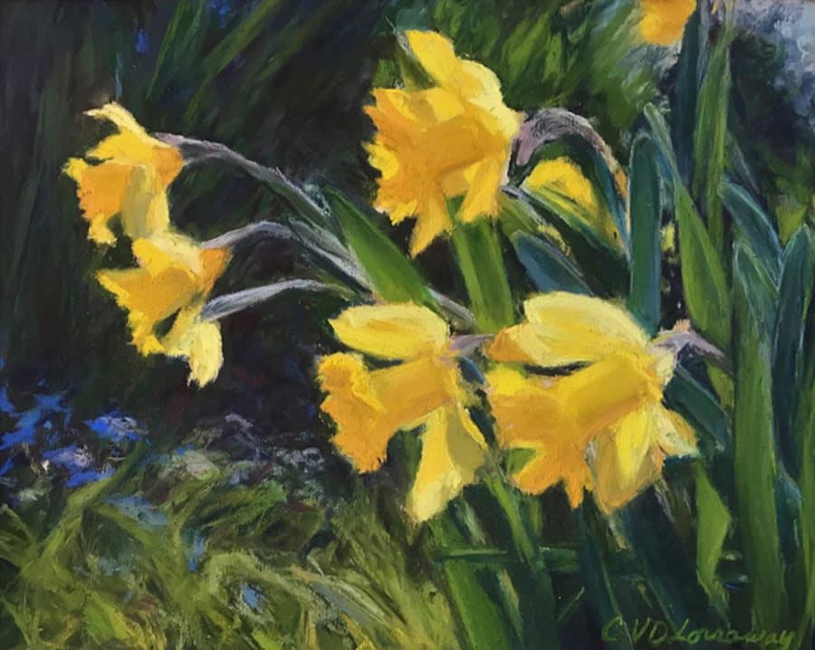 Daffodils by Cathy Lorraway Art 