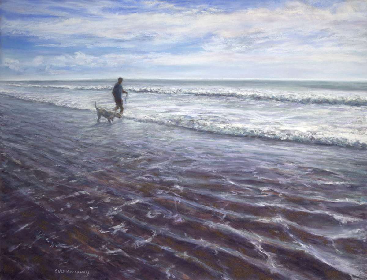 Walking on Sunshine II by Cathy Lorraway Art 
