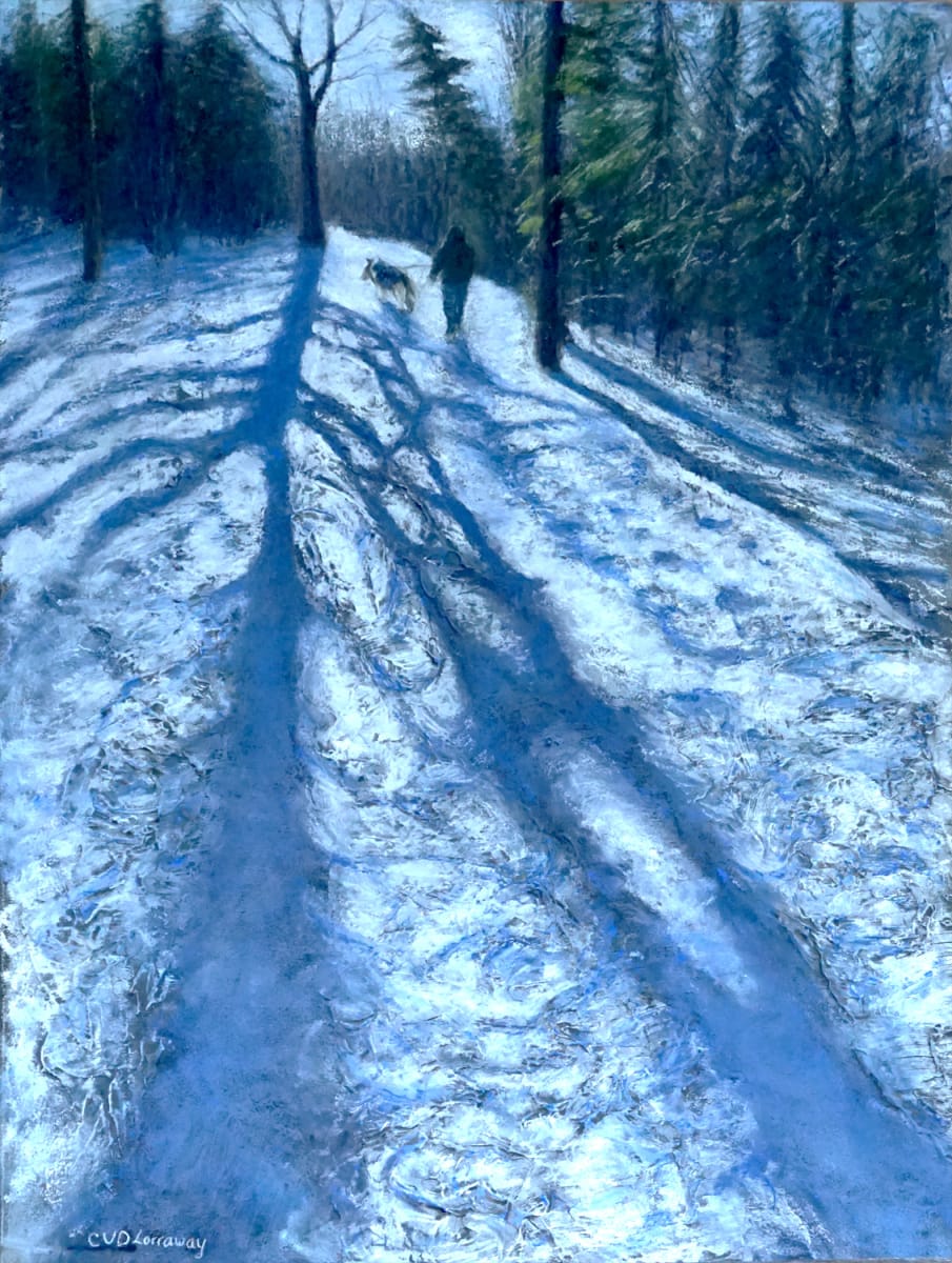 Quiet Beauty of a Winter's Day, Morrison Creek by Cathy Lorraway Art 
