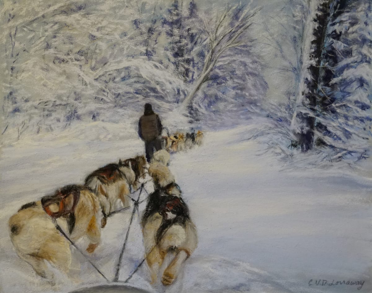 Snow Dogs by Cathy Lorraway Art, Image 1.