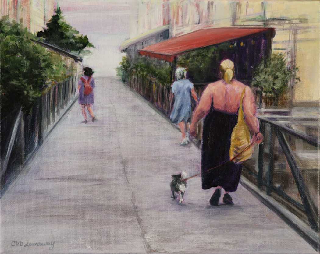 Morning Walk by Cathy Lorraway Art 