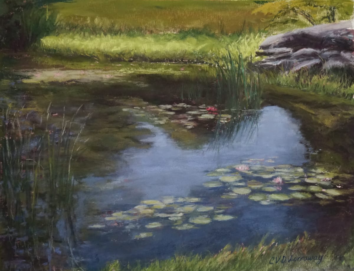 Summer Pond Plein Air 