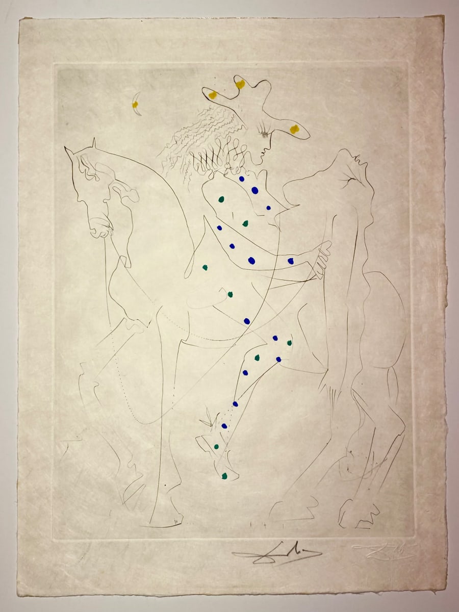 Le Cheval de Picasso by Salvador Dali 