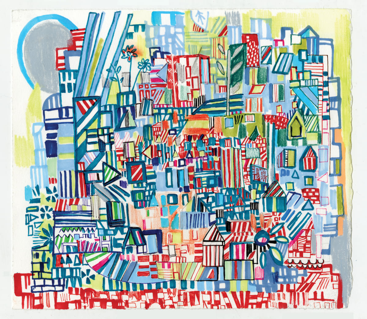 Baltimore Ave Map by Miriam Singer 