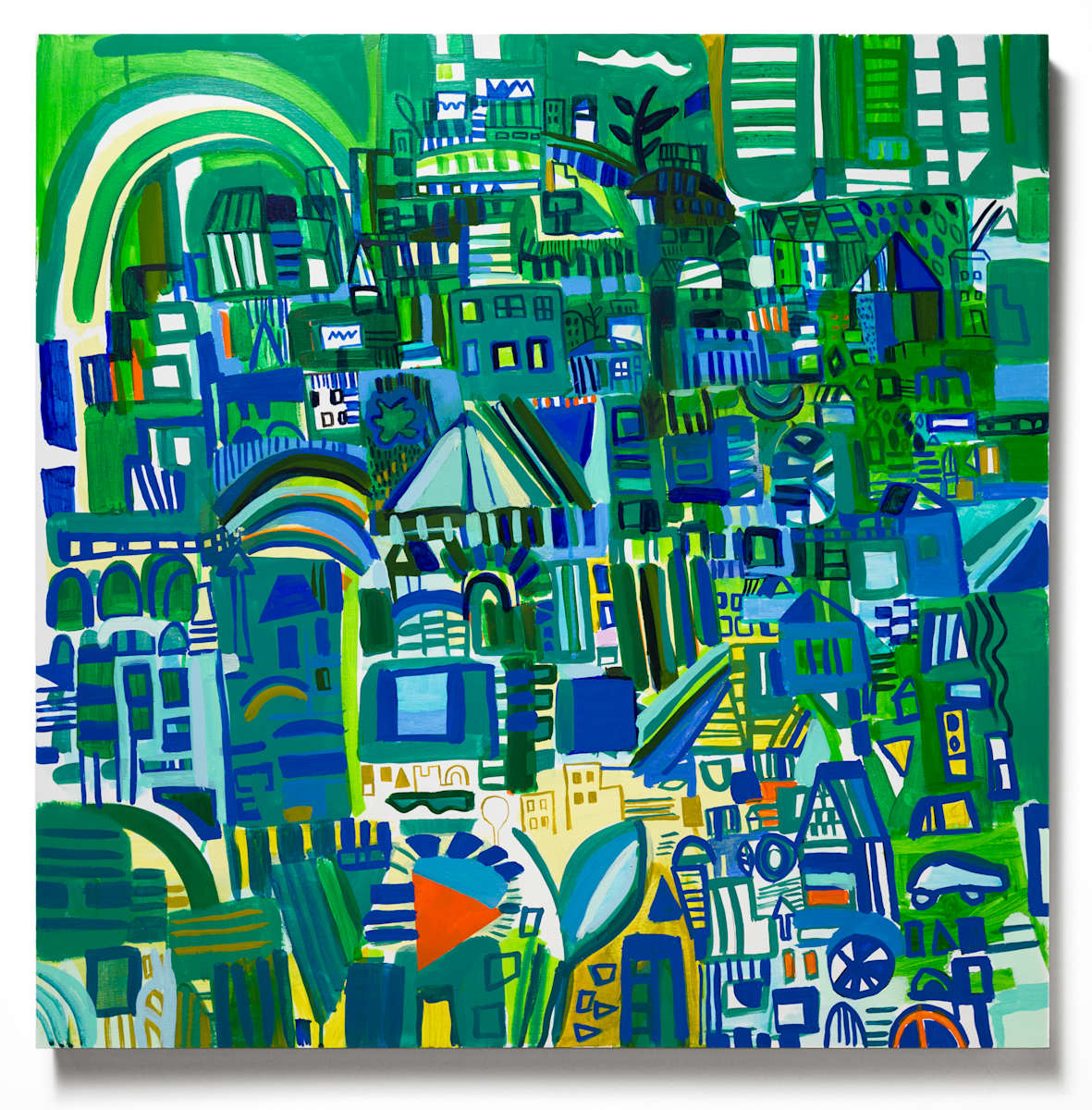 green occupied 7 by Miriam Singer, Image 2.