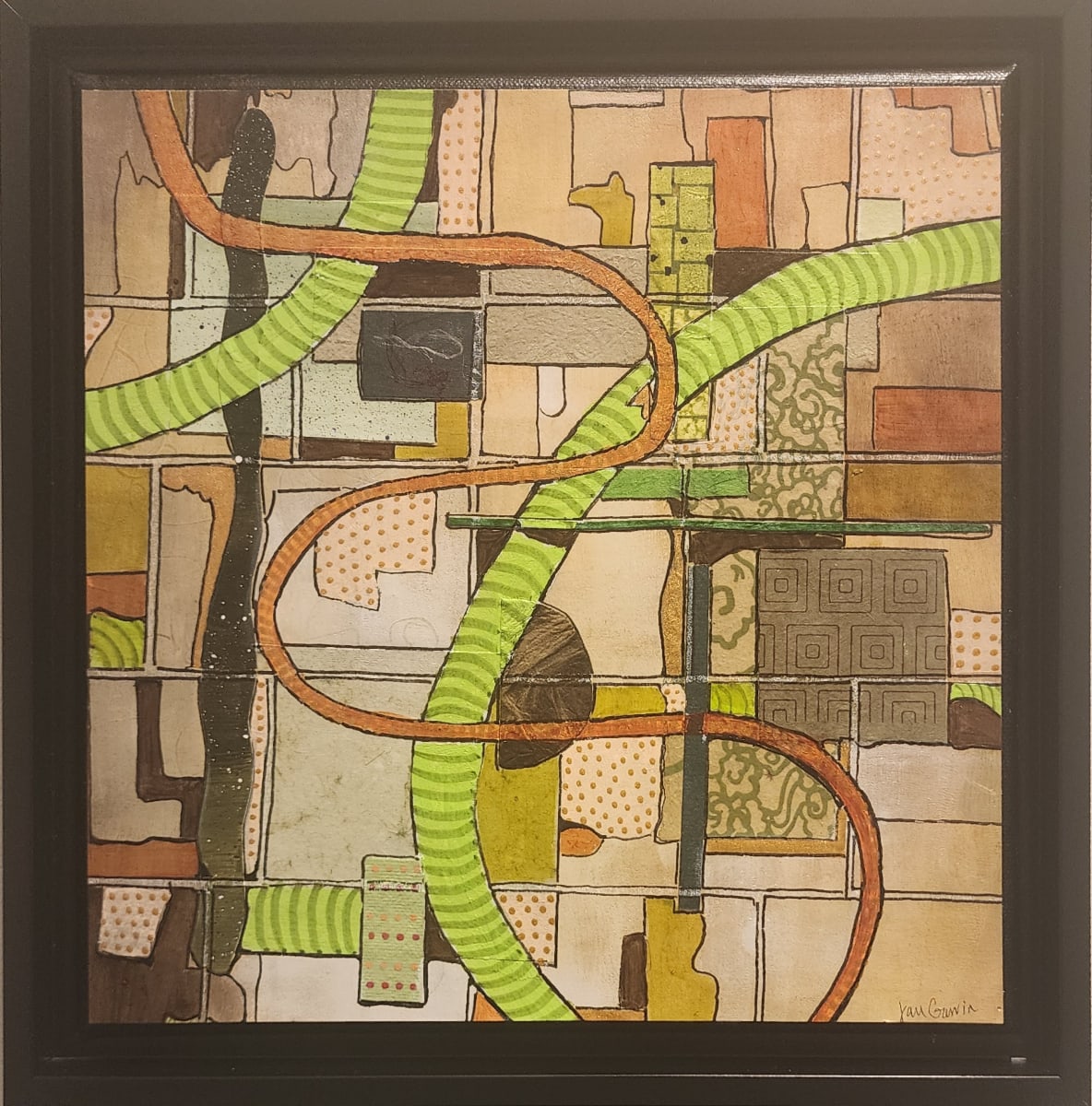 Crops from Above by Jan M Garvin 