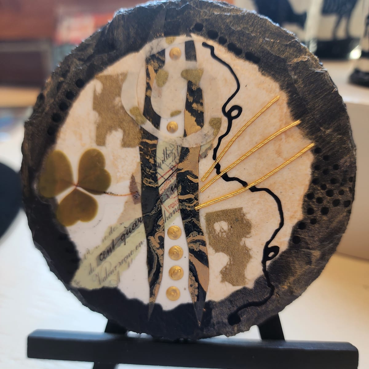 Lil Abstract #128 by Jan M Garvin 