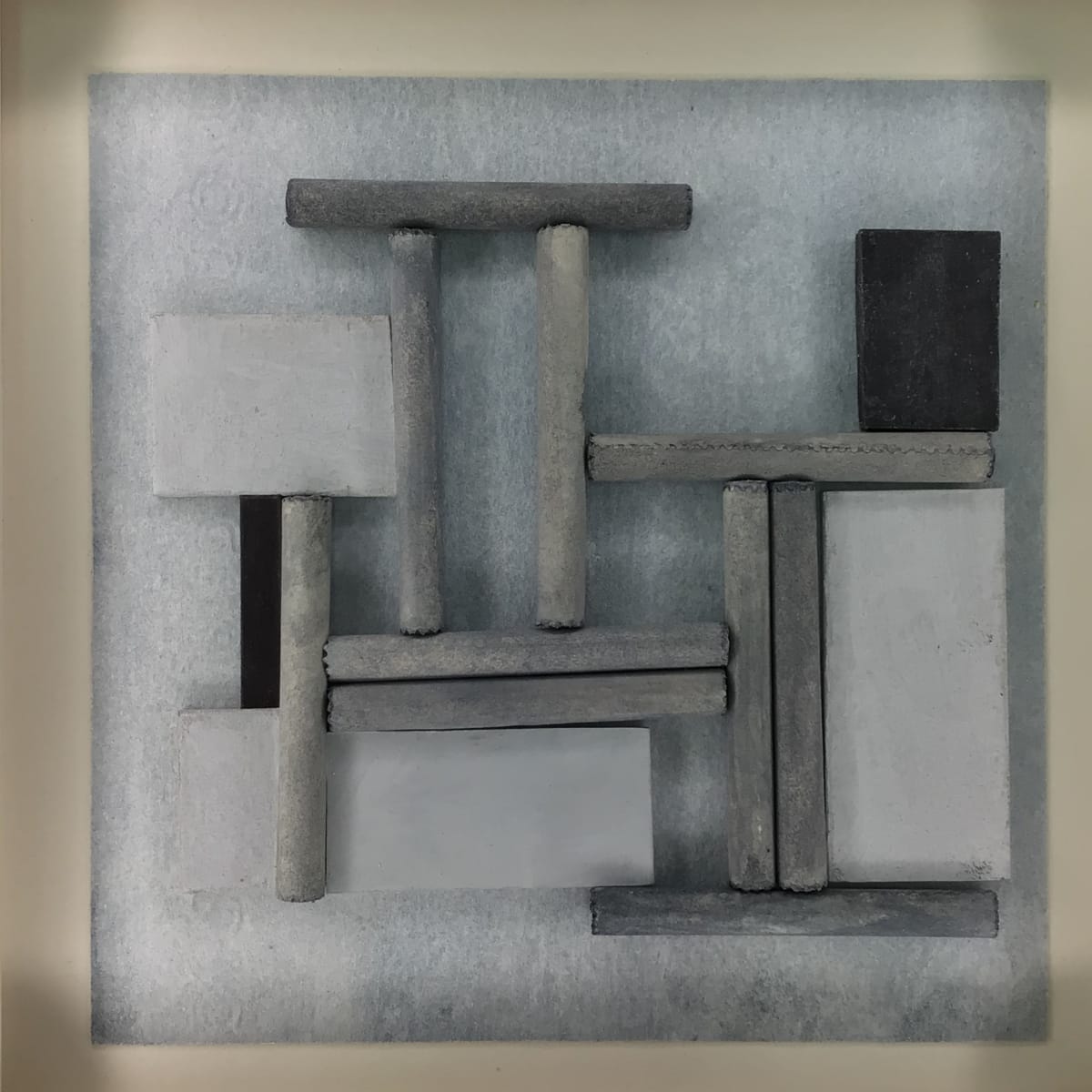 Composition with Ten Olympic Stamps 