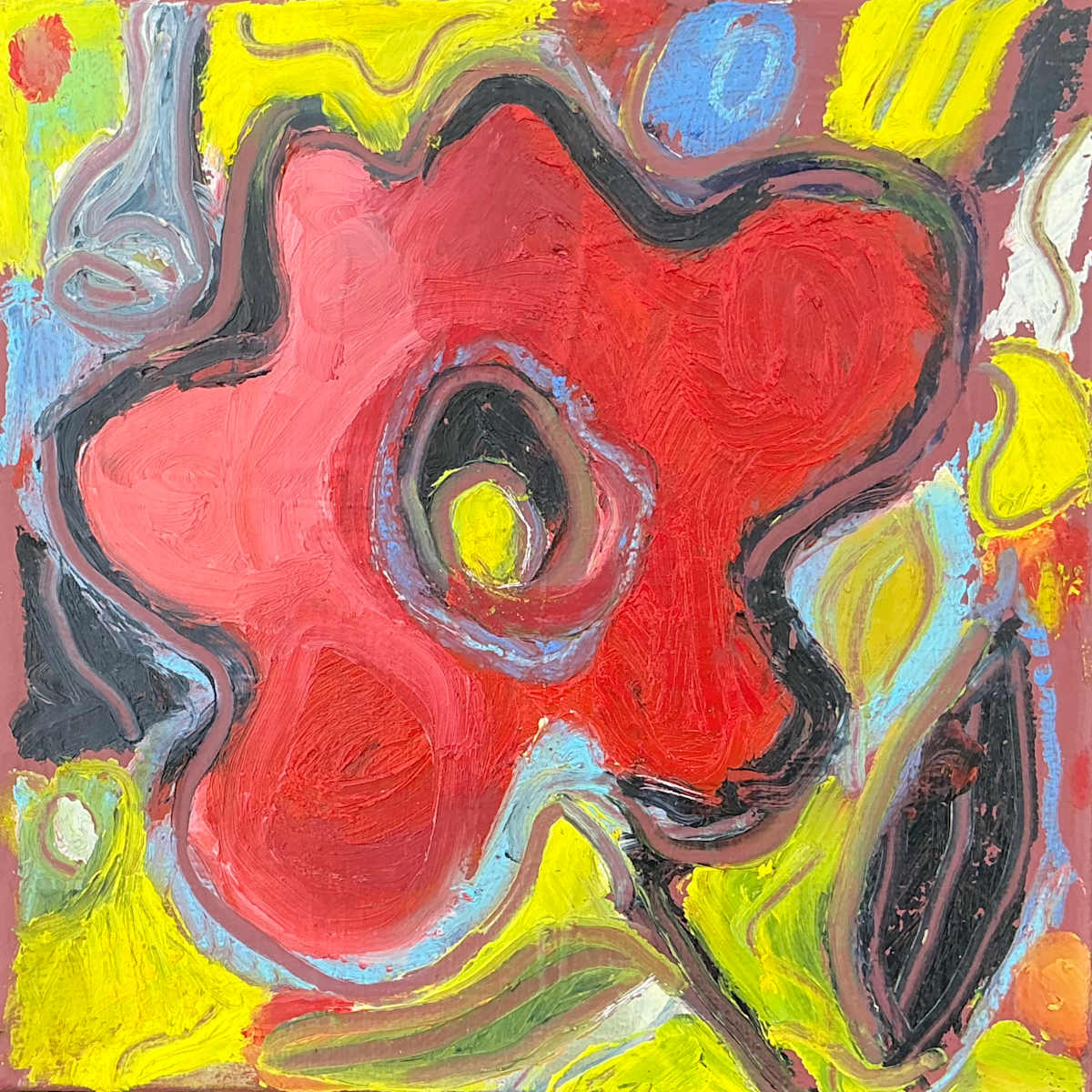 Red Flower by Flora Doehler, Image 1.